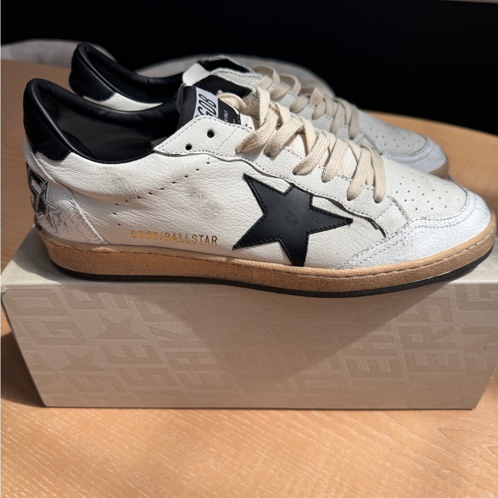 Golden Goose Men's Ball Star Low Top Sneakers